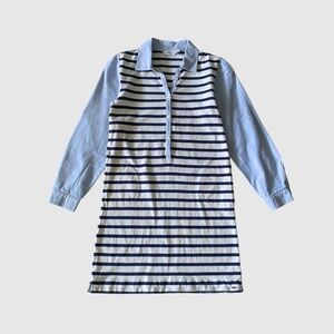 Vineyard Vines Long Sleeve Striped Dress
